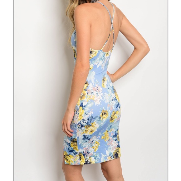 Floral Mini Dress - Picture 2 of 3